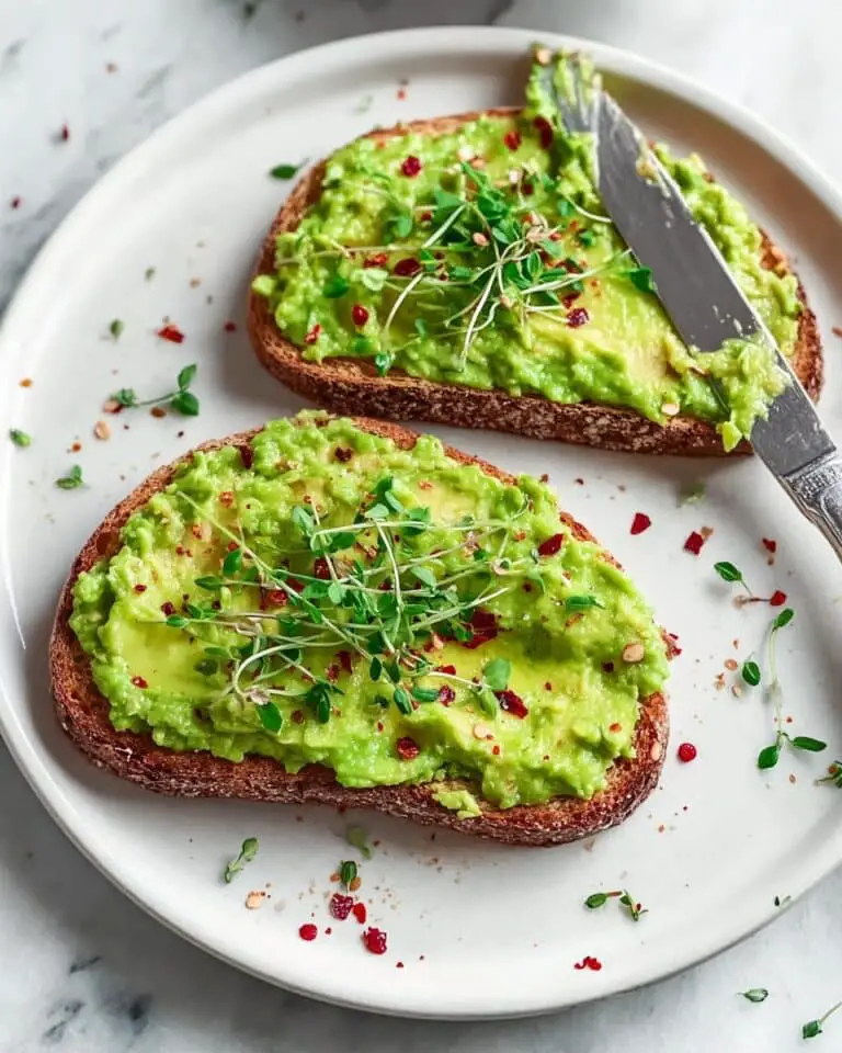 Spicy Honey Avocado Toast Recipe
