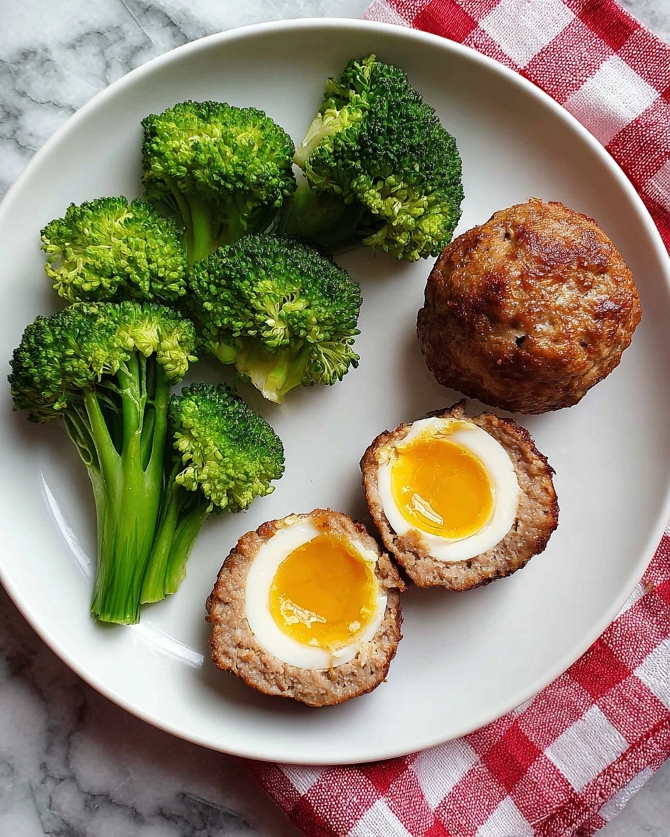 2-Ingredient Baked Scotch Eggs Recipe