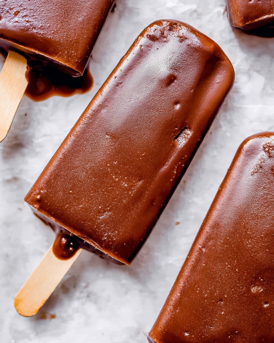 3 Ingredient Vegan Fudge Pops Recipe