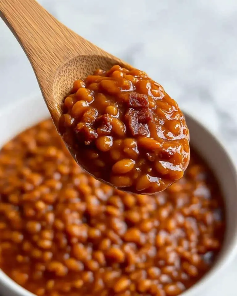 Baked Beans with Ground Beef and Bacon Recipe