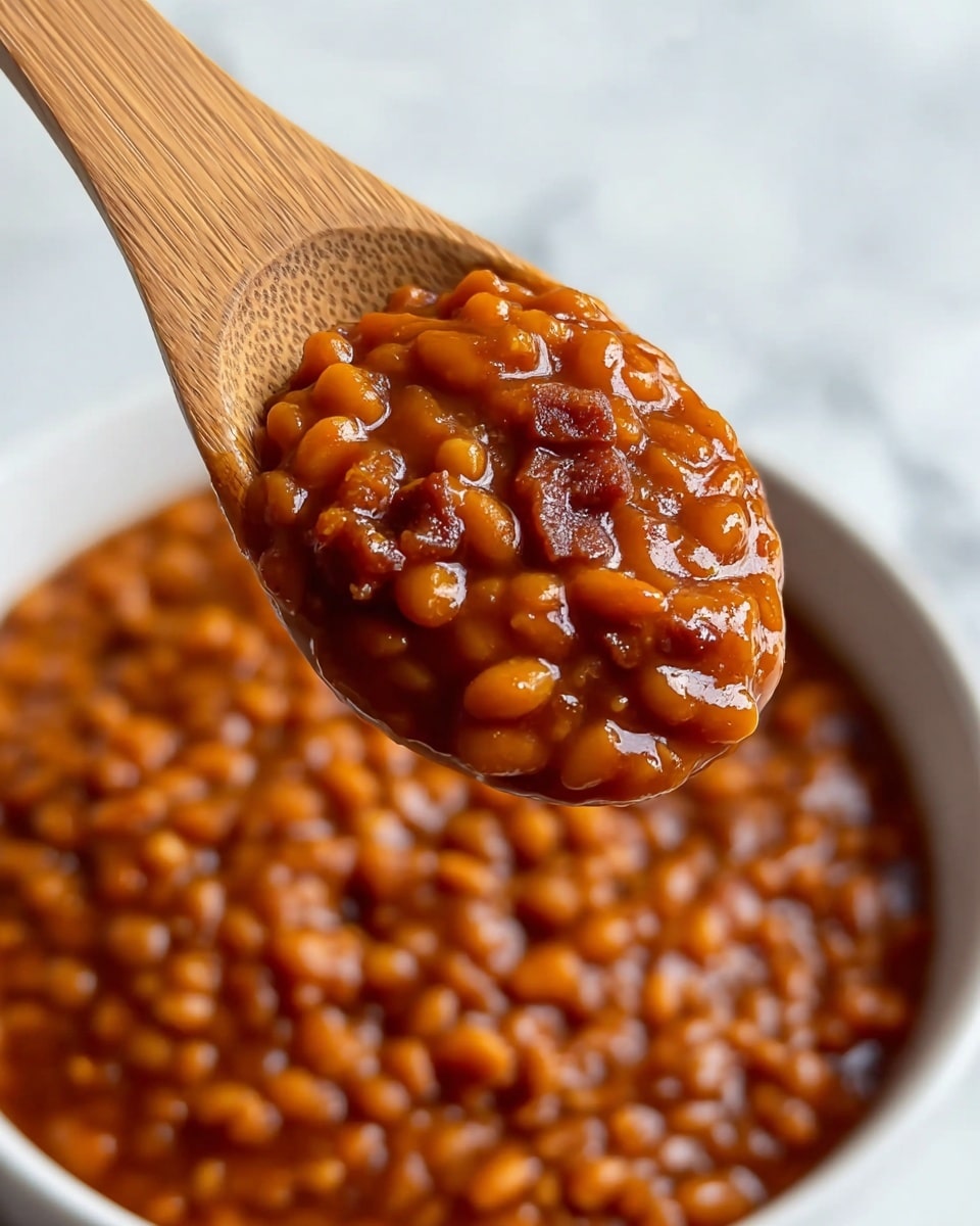 Baked Beans with Ground Beef and Bacon Recipe