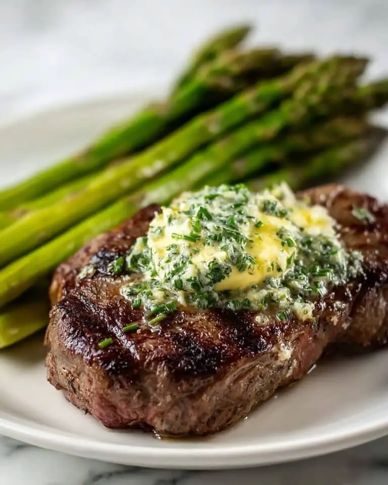 Garlic Butter Ribeye Steak Recipe