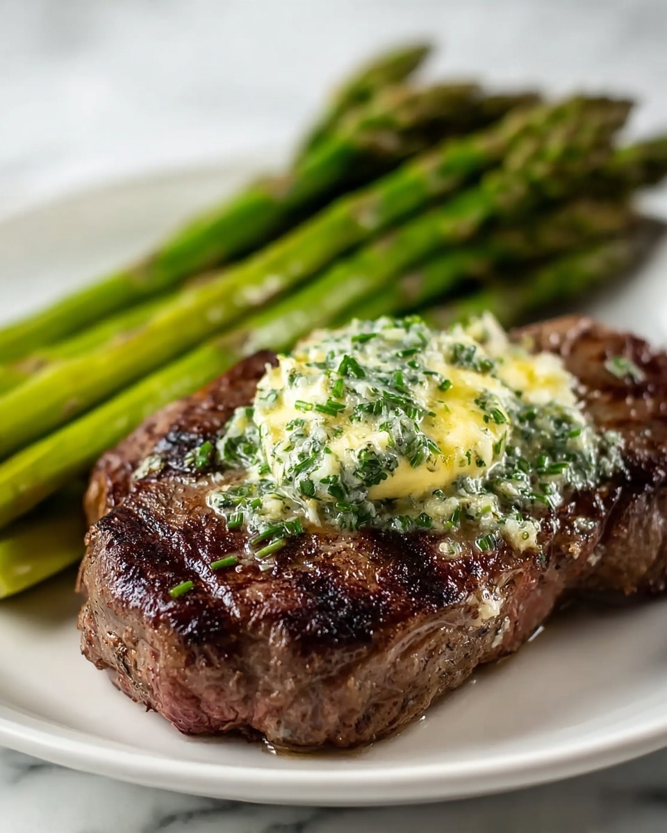 Garlic Butter Ribeye Steak Recipe