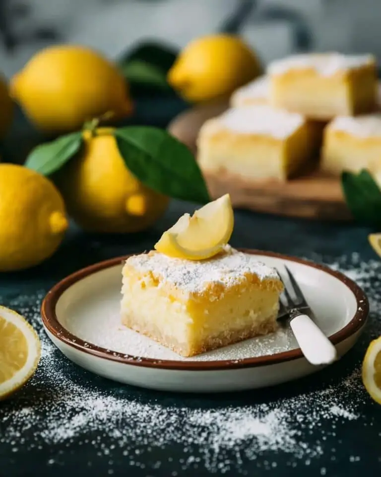 Magic Lemon Custard Cake Recipe