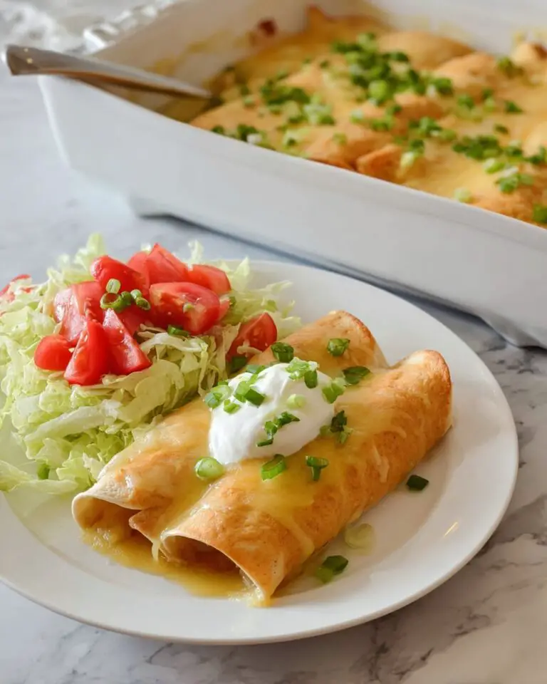 Smothered Chicken Burritos with Green Chile Sauce Recipe