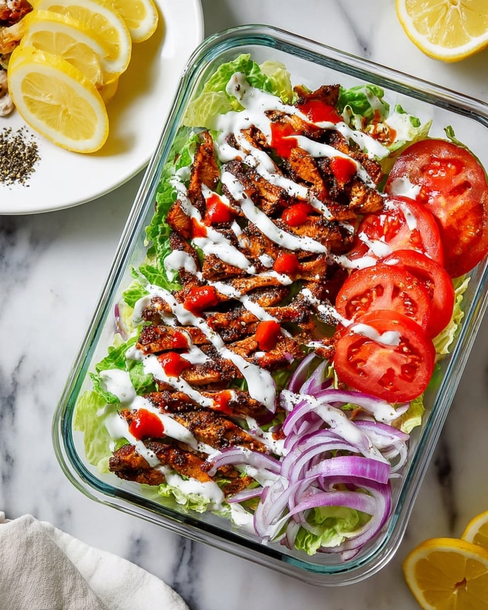Food Cart-Style Chicken Salad with White Sauce Recipe