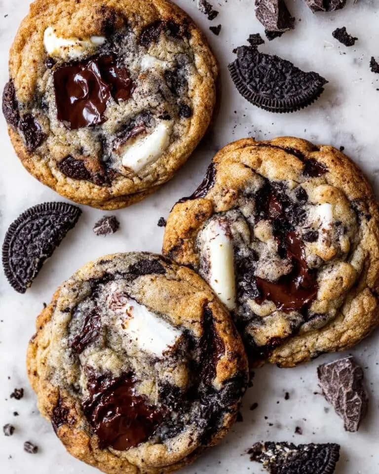 Chewy Cookies and Cream Cookies Recipe