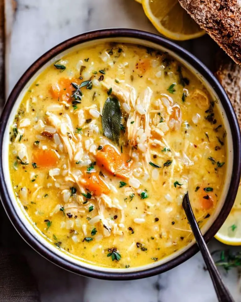 Creamy Turkey Wild Rice Soup Recipe