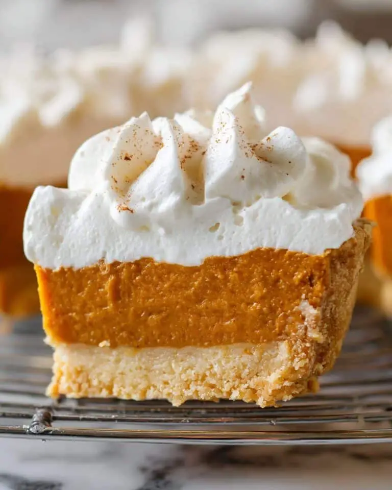 Mini Pumpkin Pies with Whipped Cream Recipe