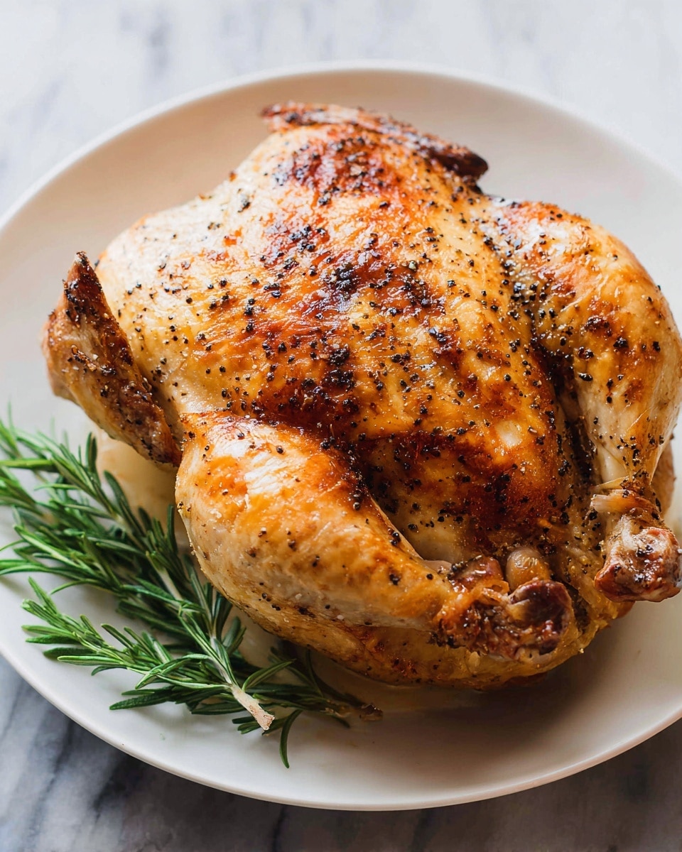Instant Pot Whole Chicken with Herb Butter and Homemade Gravy Recipe