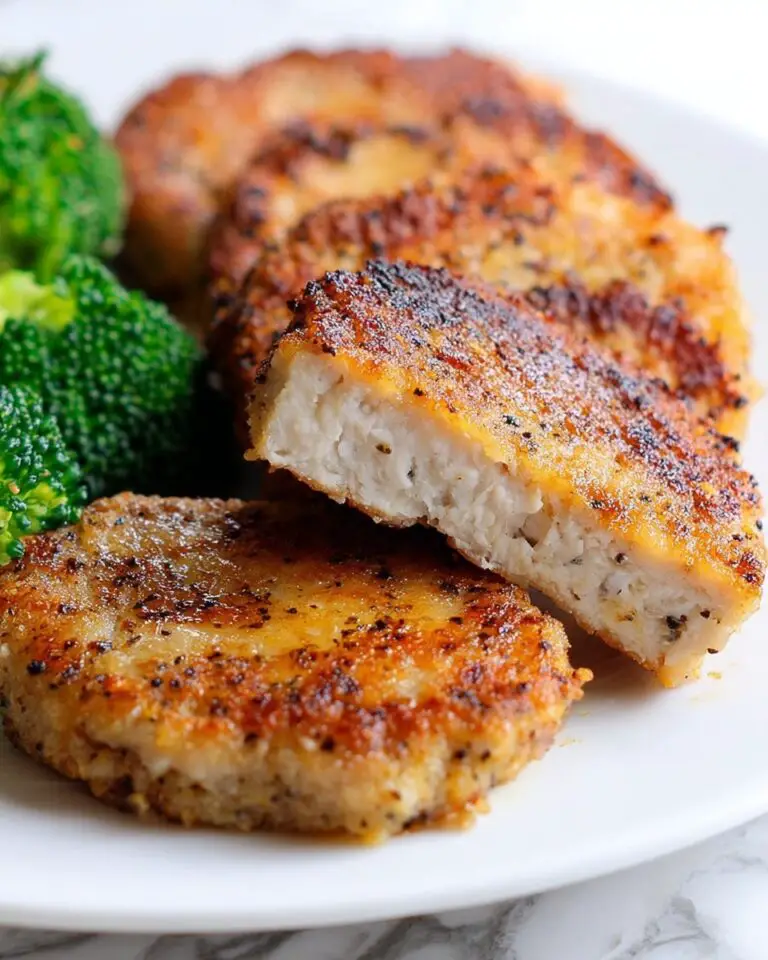 Garlic Parmesan Baked Pork Chops Recipe