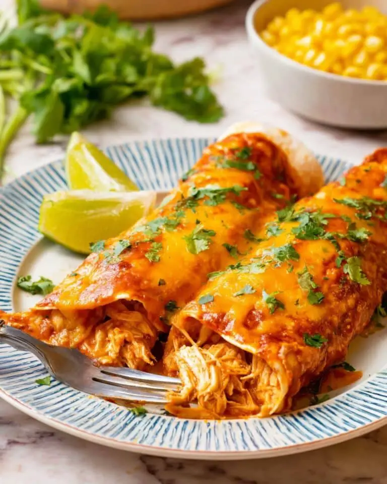 Healthy Chicken Enchiladas Recipe