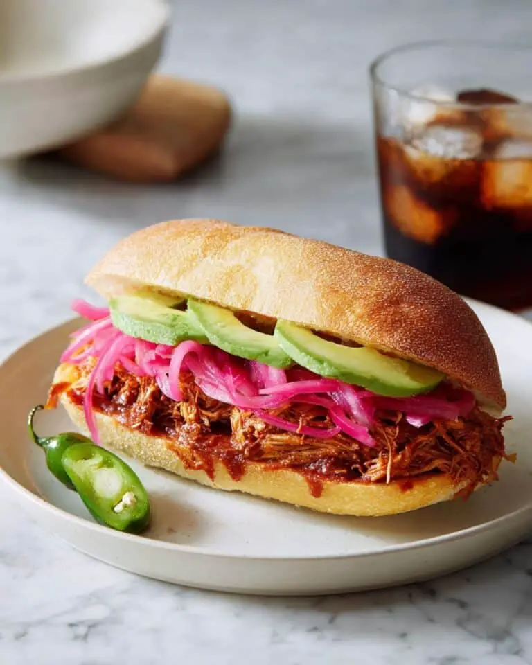 Tortas De Cochinita Pibil Recipe