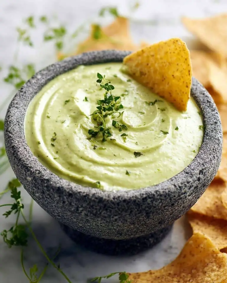 Fake Avocado Salsa (Salsa Verde Taquera) Recipe