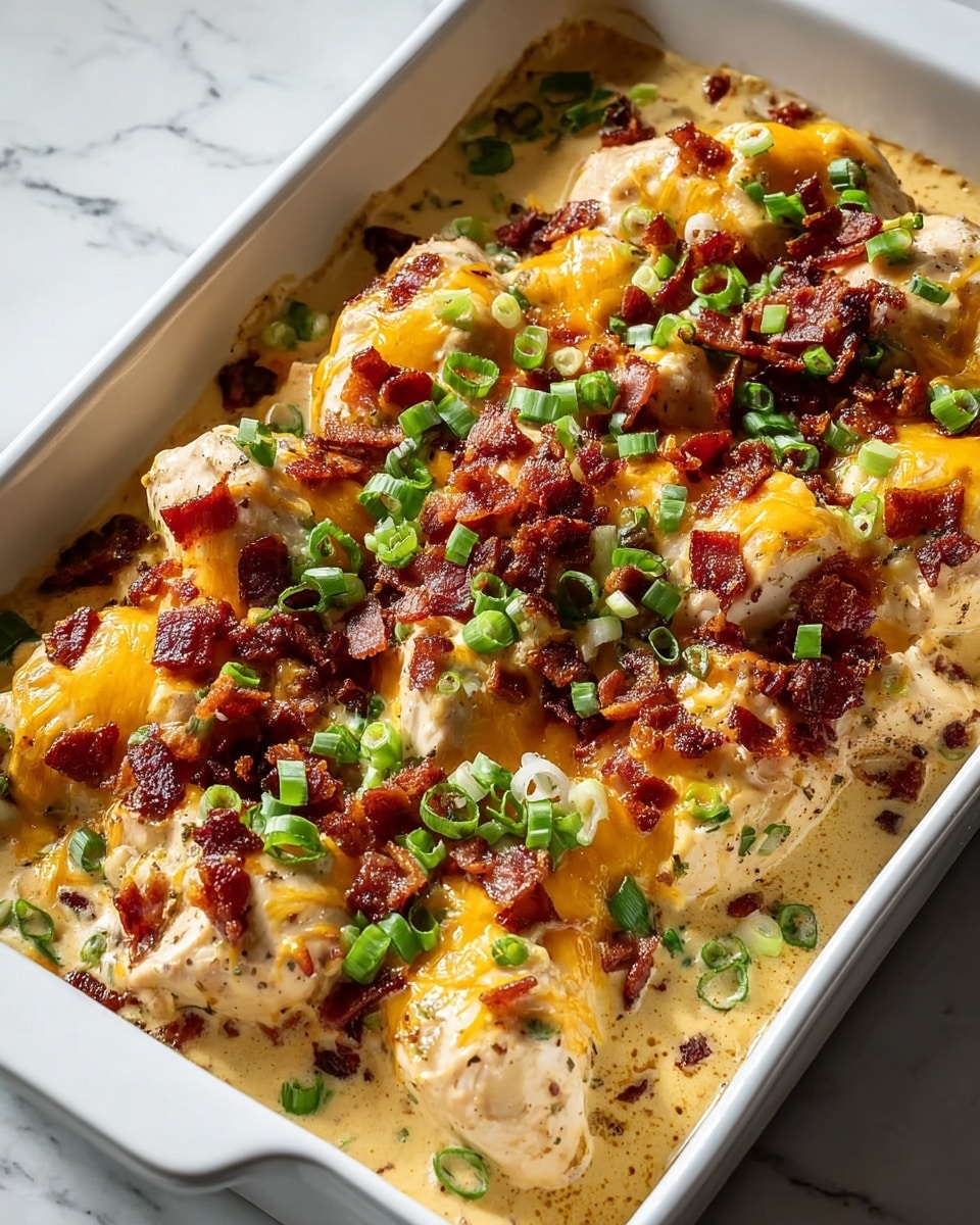 Mississippi Mud Chicken: The Ultimate Creamy Bacon and Cheddar Bake Recipe