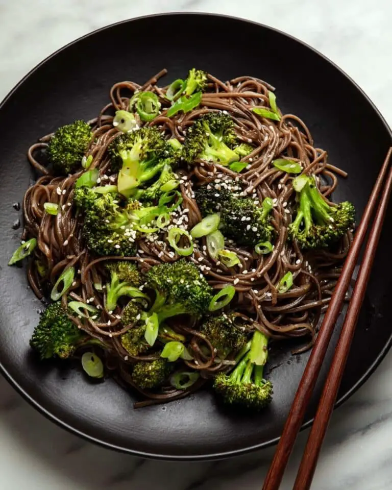 Hoisin Broccoli Noodles Recipe