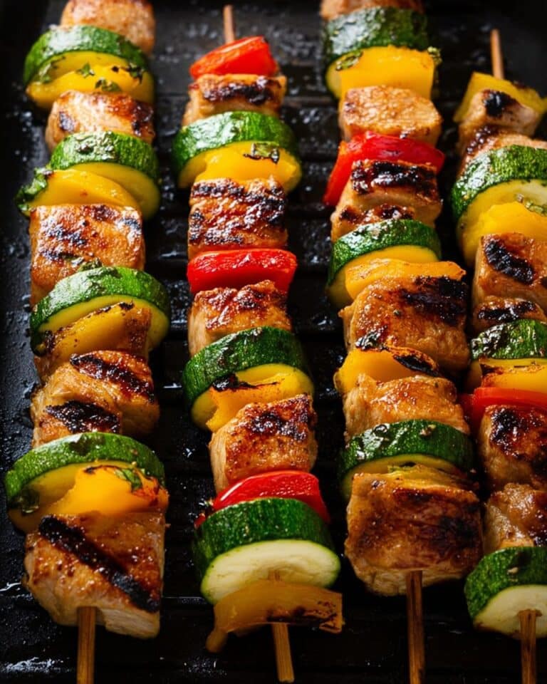 Juicy Chicken Kabobs with Soy-Sprite Marinade Recipe