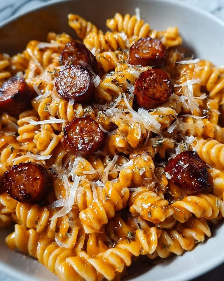 One-Pot Bold Honey BBQ Sausage Pasta Recipe