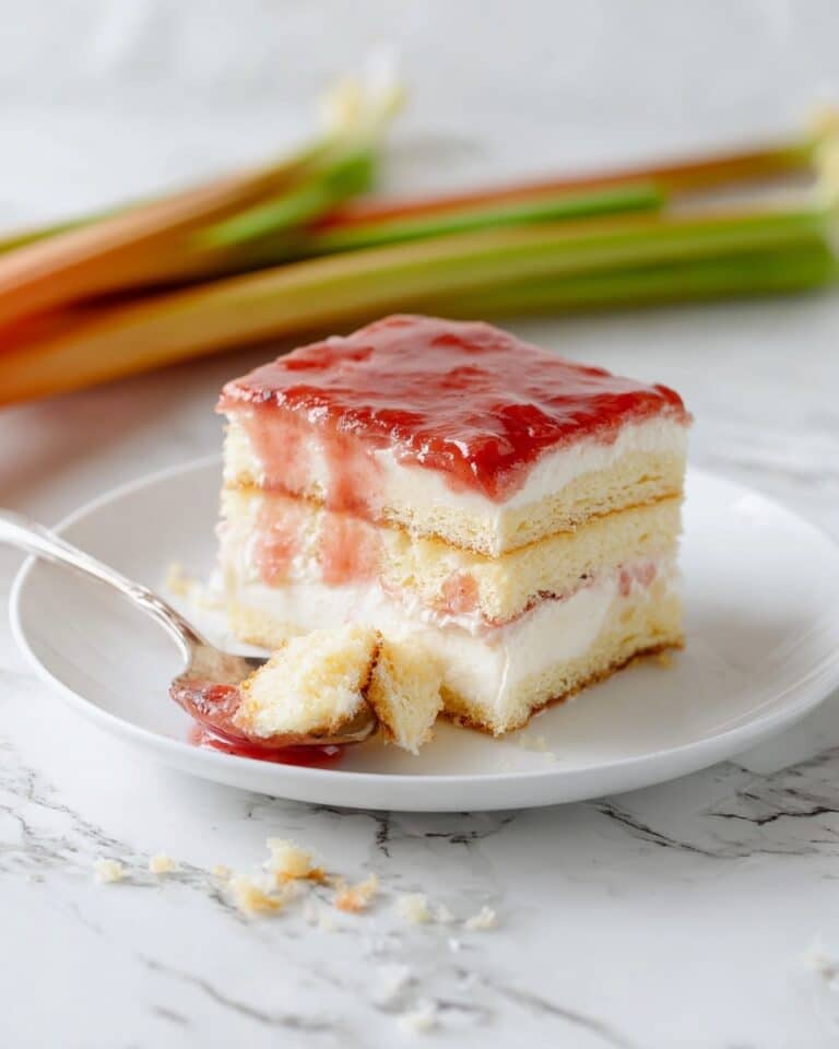 Rhubarb Tiramisu Recipe