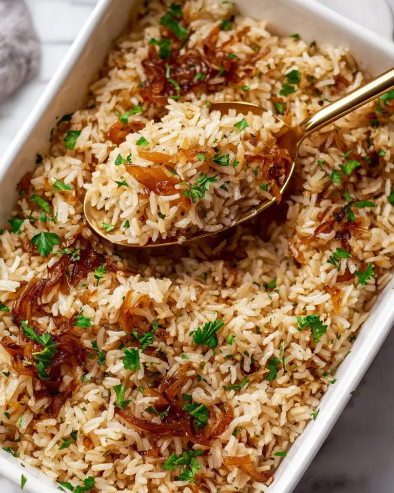 French Onion Rice Recipe