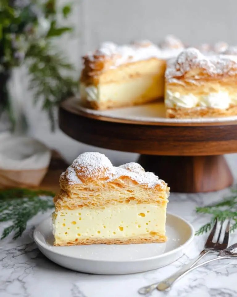 Karpatka (Polish Carpathian Cream Cake) Recipe