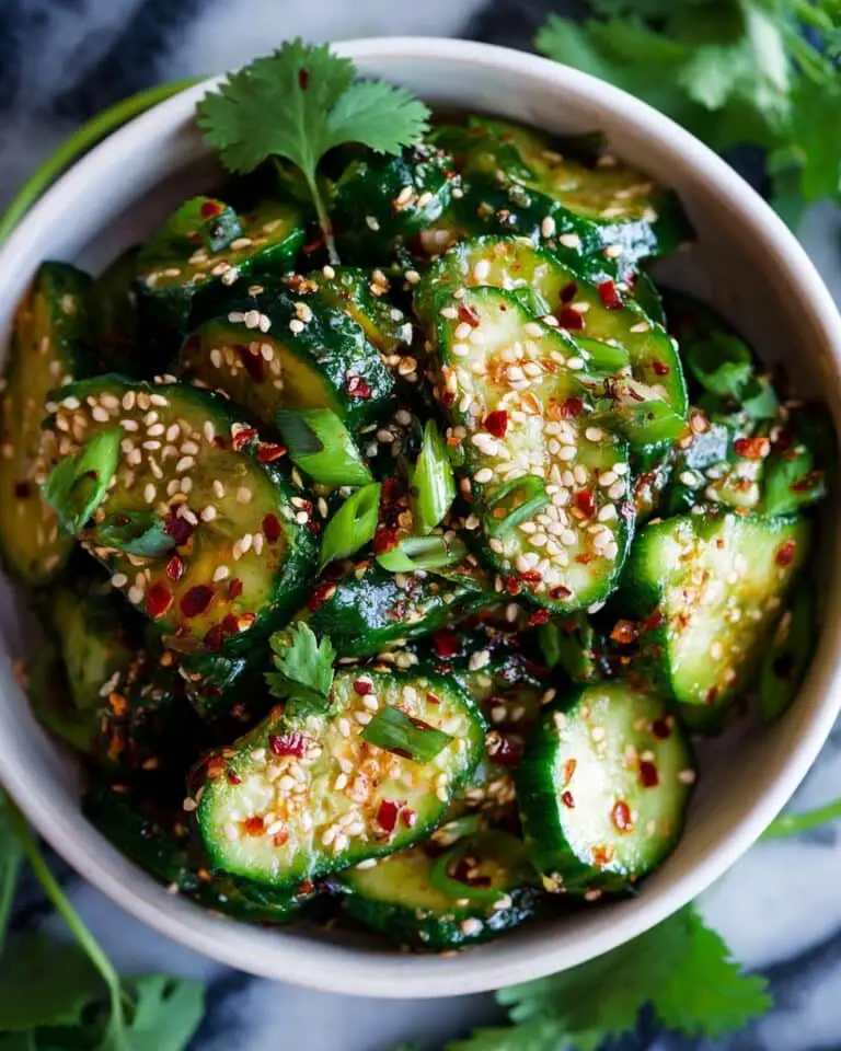 Crunchy Korean Cucumber Salad Recipe