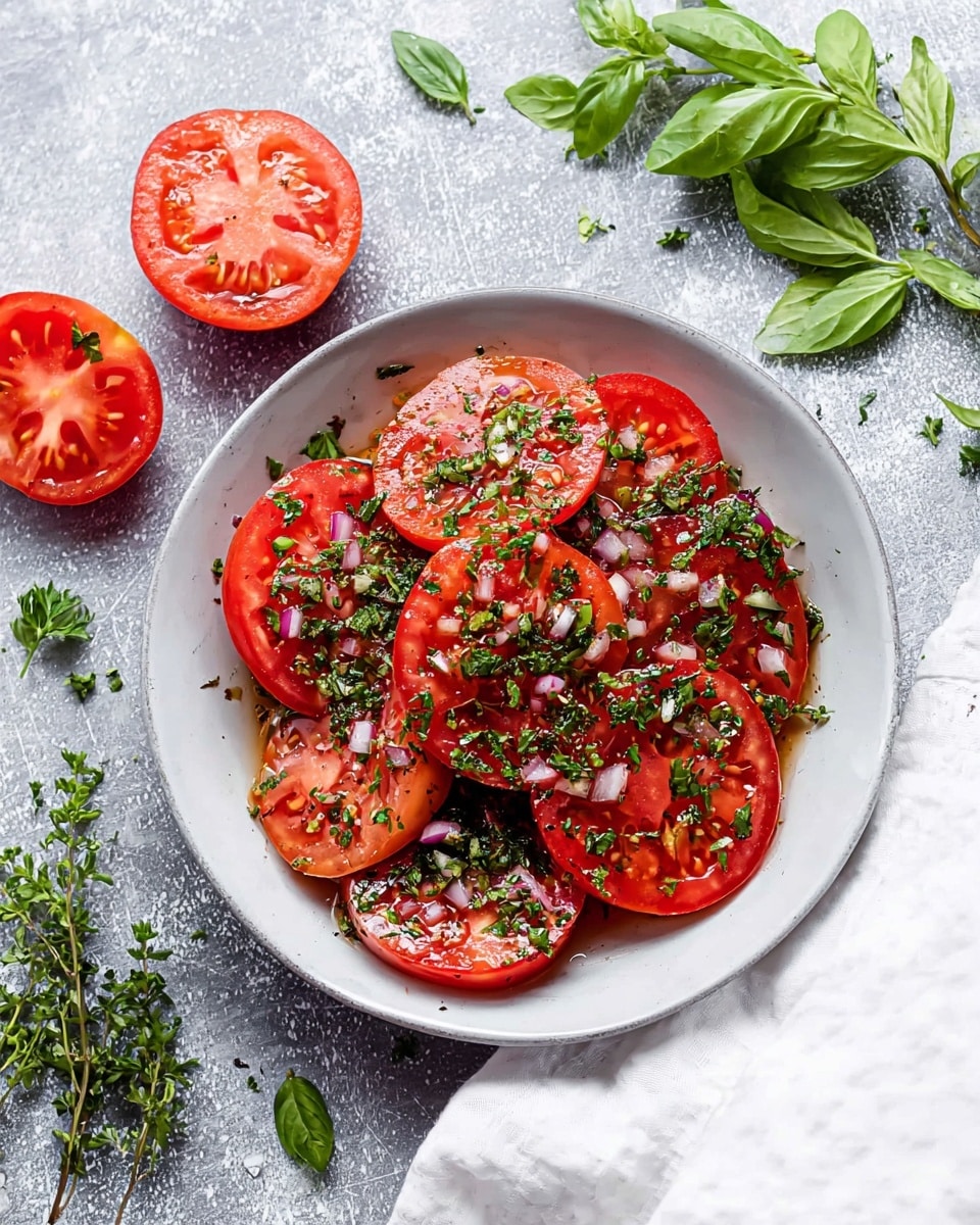 Marinated Tomatoes Recipe