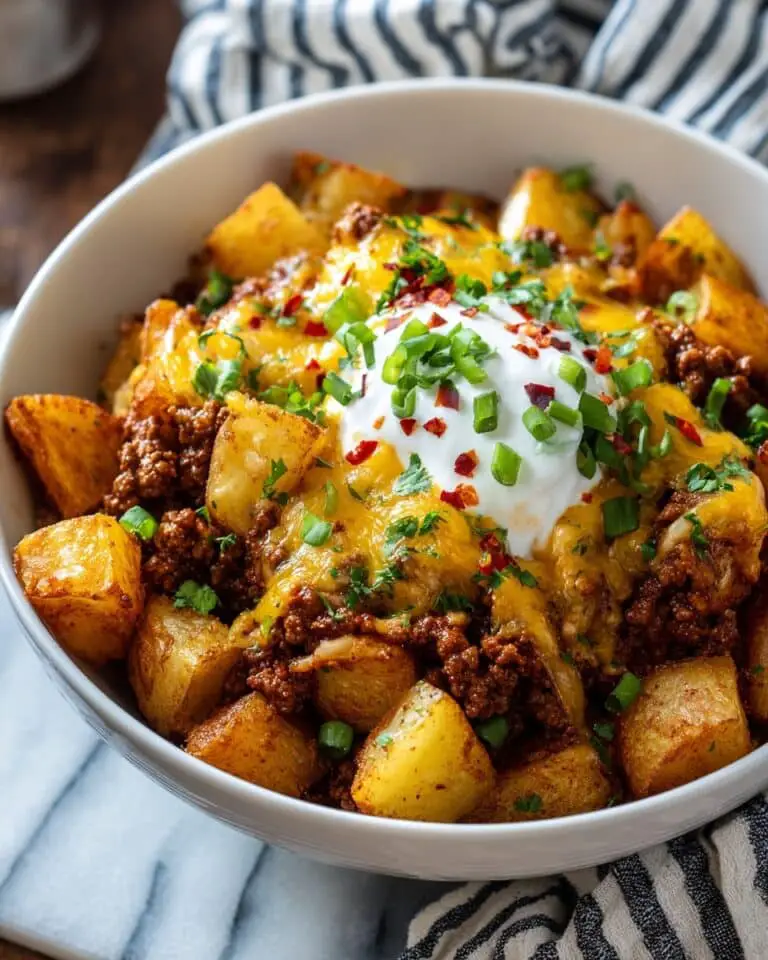 Cheesy Taco Potatoes Recipe