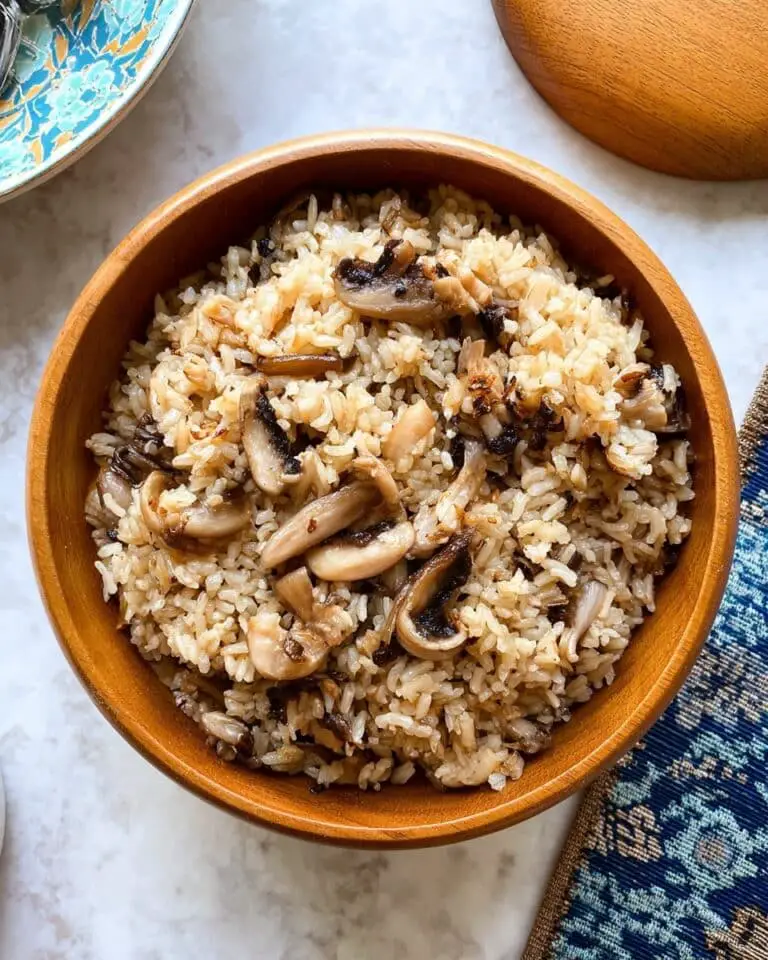 Japanese Mushroom Rice (Kinoko Gohan) Recipe