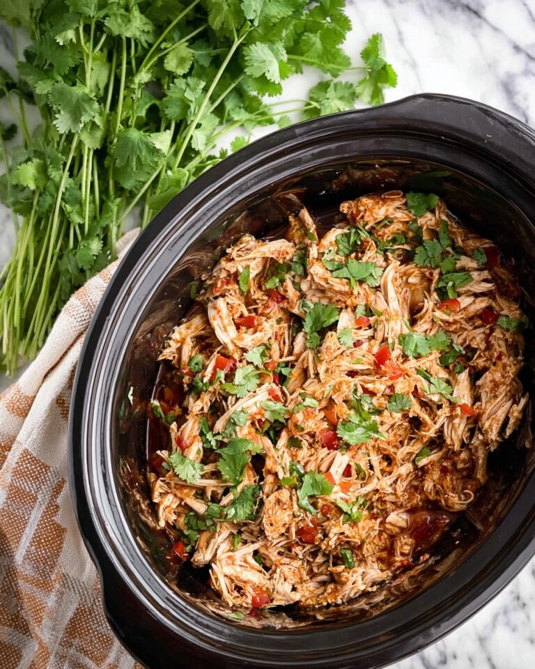 3 Ingredient Chicken Tacos {Instant Pot or Slow Cooker} Recipe