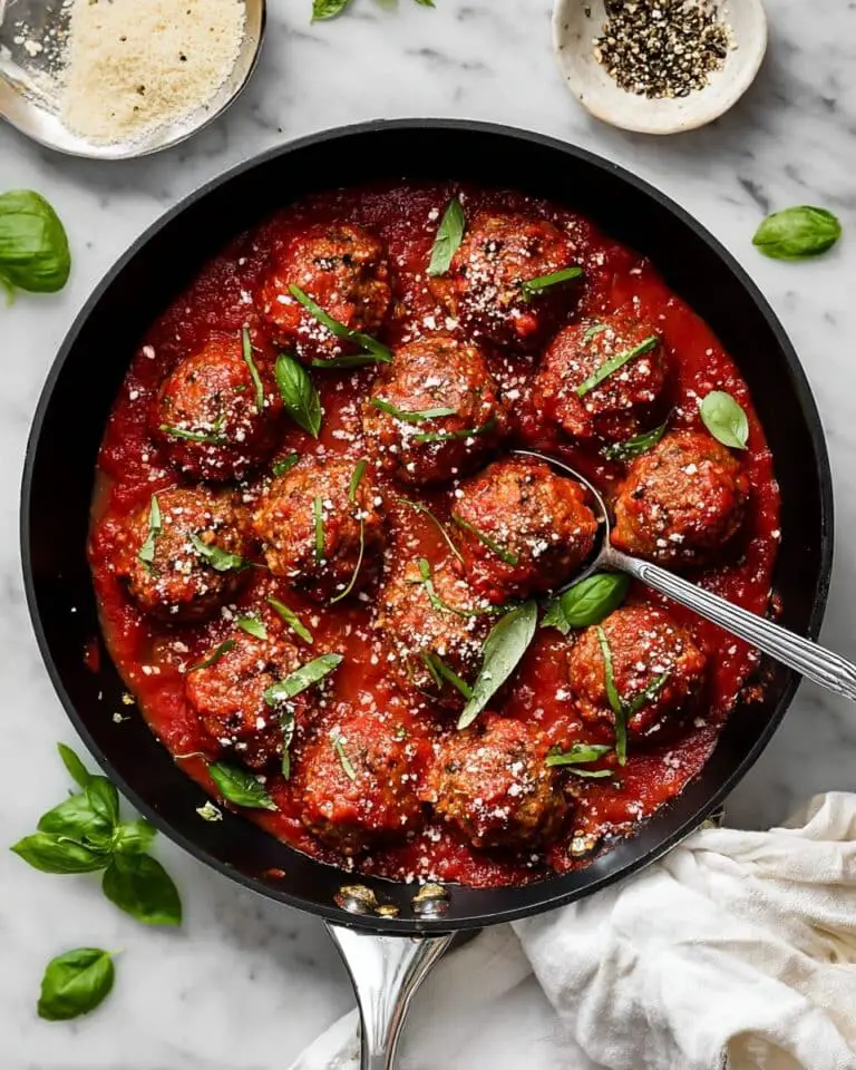 Baked Italian Meatballs Recipe